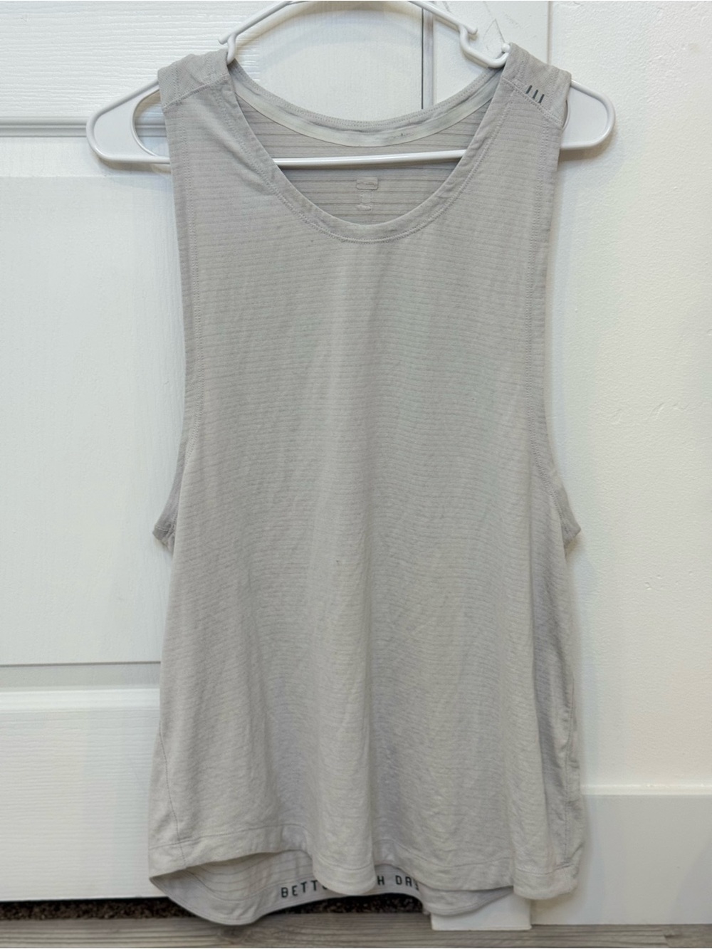 lululemon athletica Light Gray Men's Muscle Tank